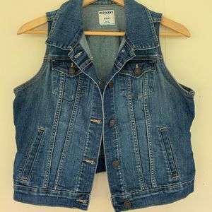Denim vest